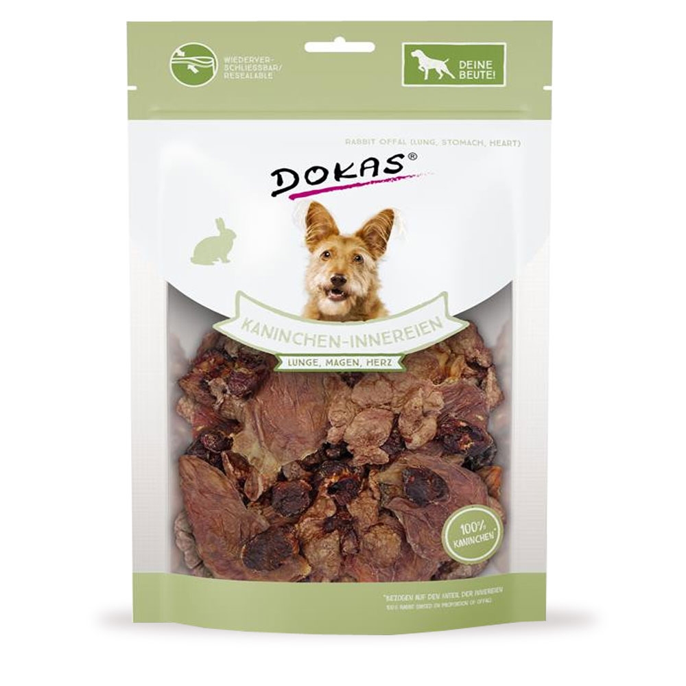 KaninchenInnereien Hundeleckerli Kausnack für Hunde DOGSPARTNER